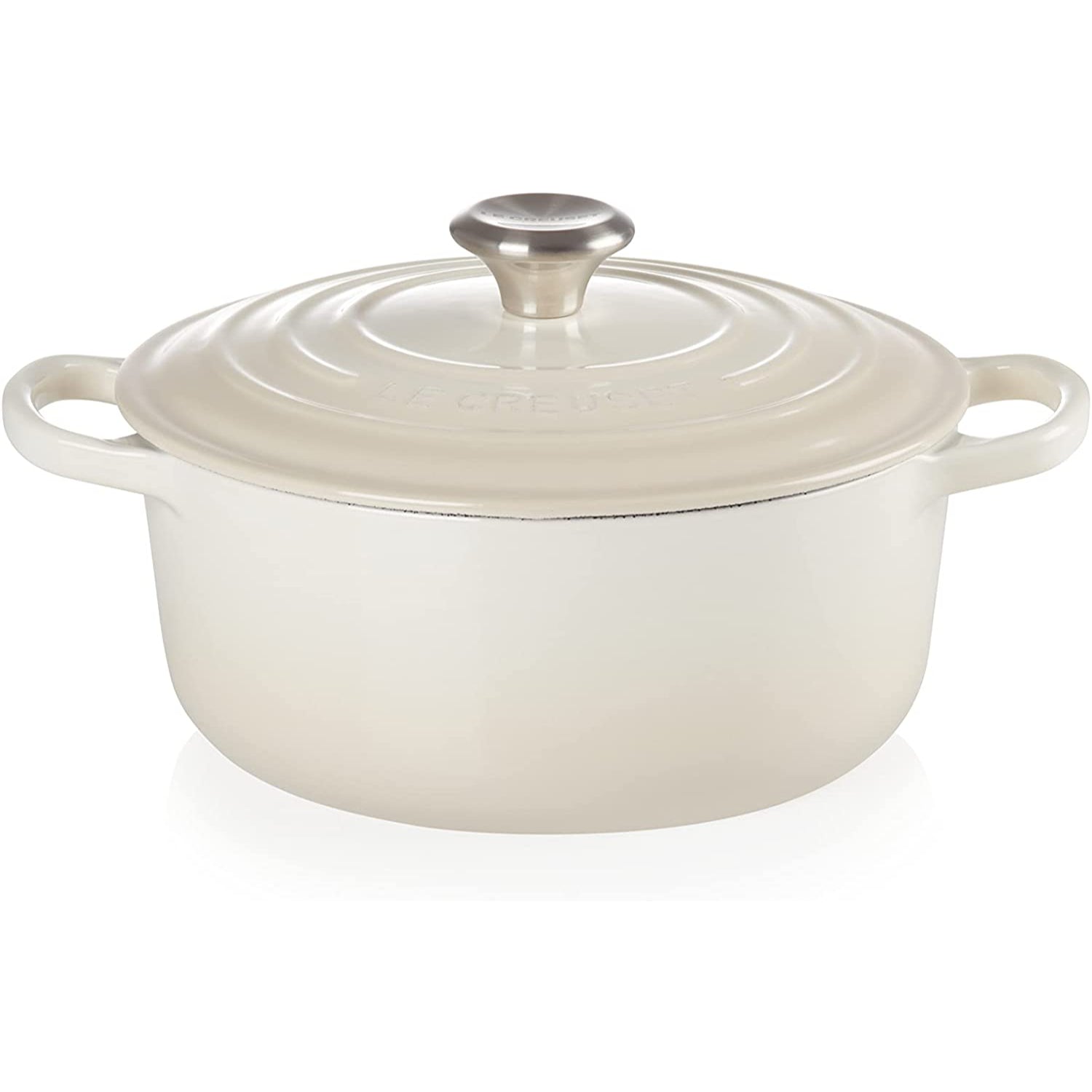 LE CREUSET Cocotte Rotonda Evolution 20cm Meringa Ghisa Vetrificata – Prestige  Home