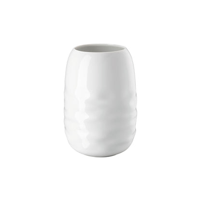 ROSENTHAL Vesi Vaso Waves Bianco 20cm Porcellana