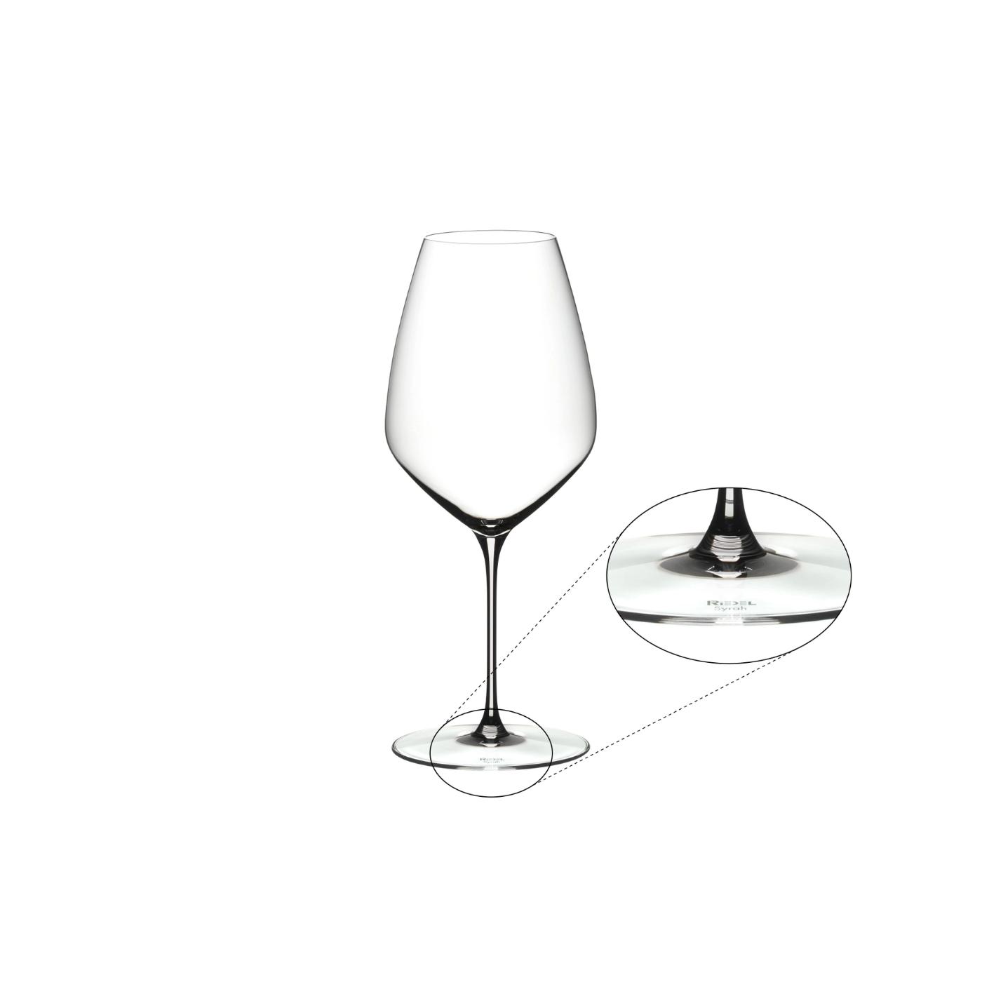 RIEDEL Veloce Red Wine Glass Syrah Shiraz Set 2 Pieces 720ml Crystal