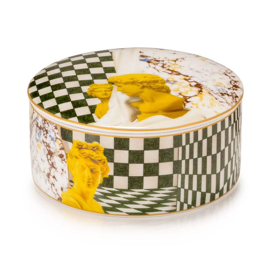 PALAIS ROYAL - Low Container Box with Bellimbusti Candle 12x6cm 1037280