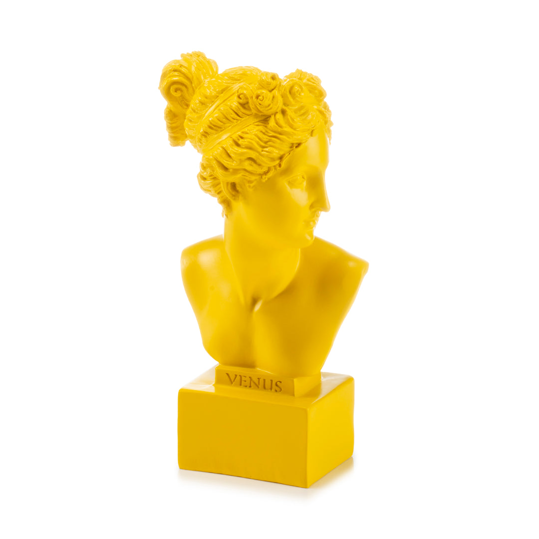 PALAIS ROYAL Bust Sculpture Figure Yellow Venus 19cm Resin