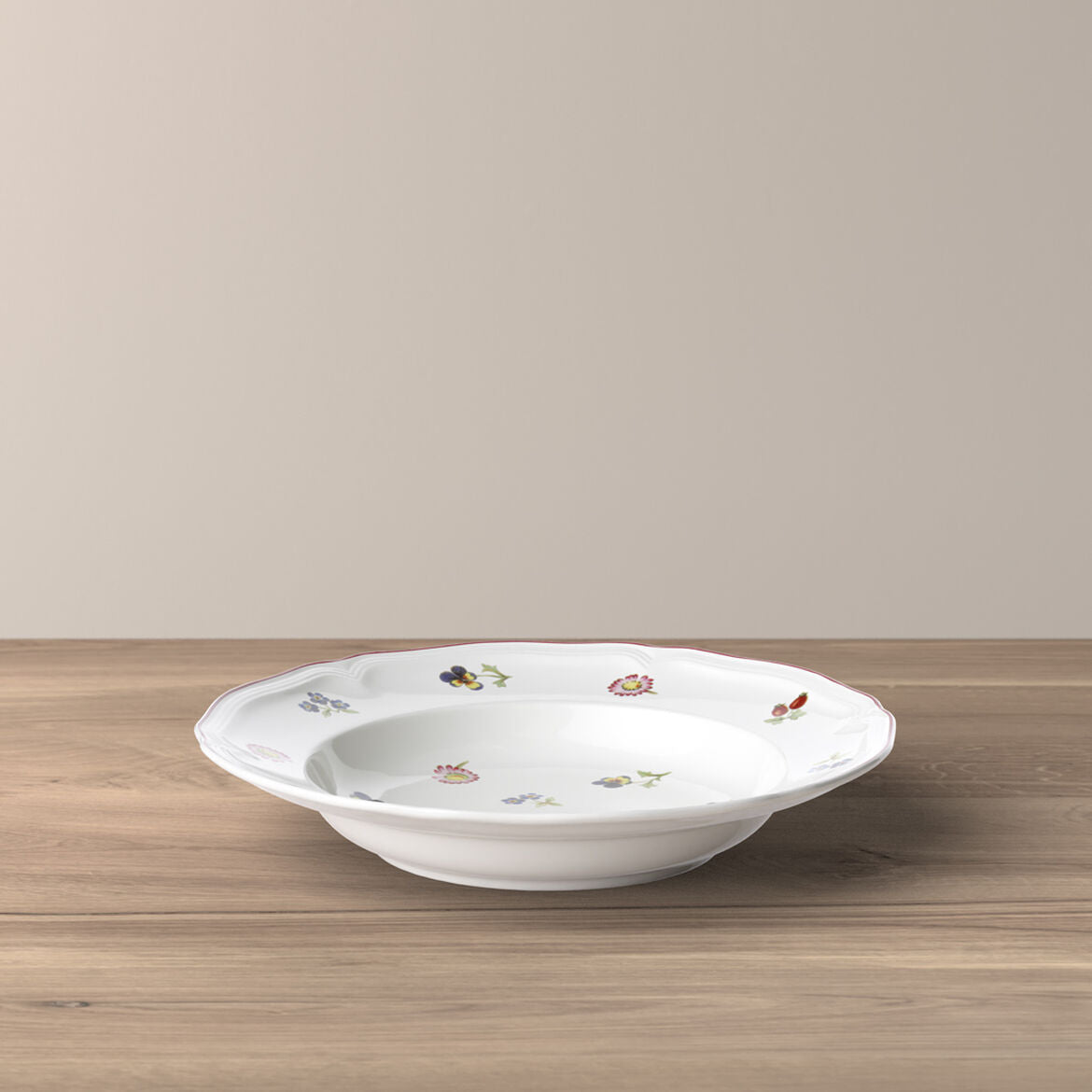 VILLEROY &amp; BOCH - Petite Fleur Piatto Fondo 23cm Tavola Porcellana