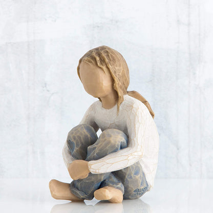 WILLOW TREE Figurina Bambino Allegro Design di Susan Lordi 7,5cm Resina