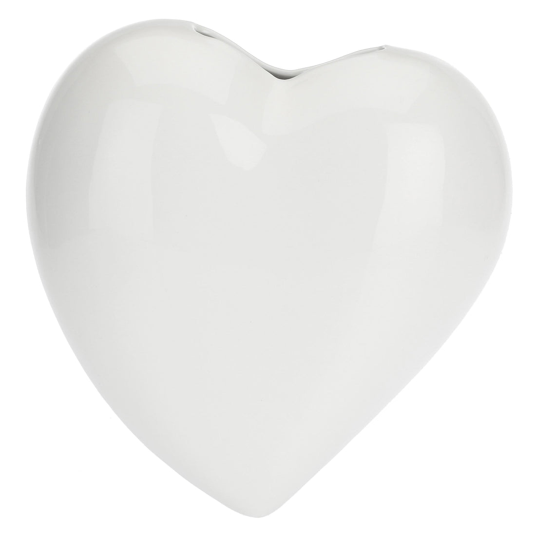 LA PORCELLANA BIANCA - Leopoldina Smooth White Heart Humidifier