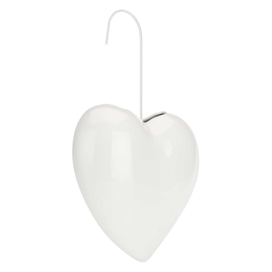 LA PORCELLANA BIANCA - Leopoldina Smooth White Heart Humidifier