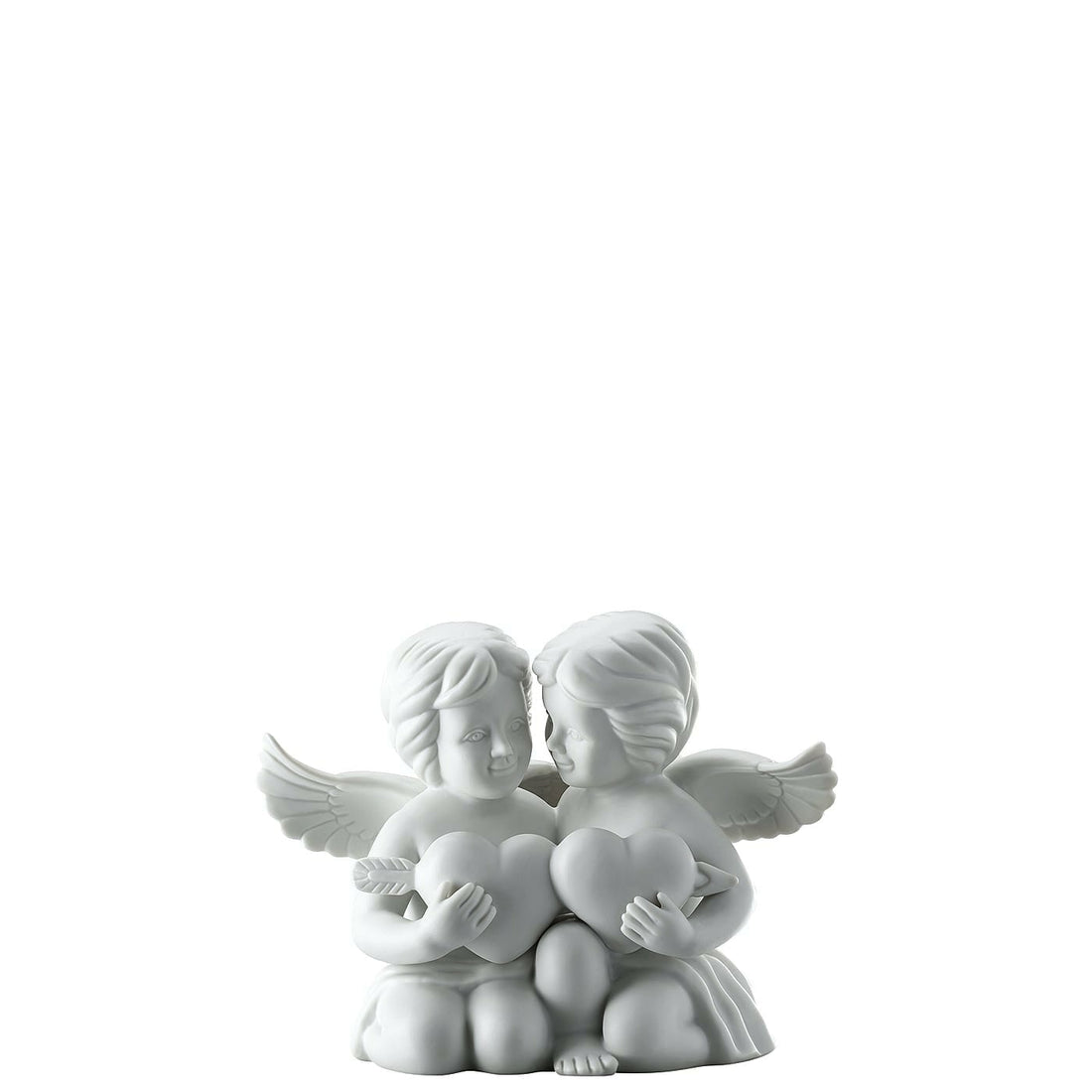 ROSENTHAL - Pair of angels with heart 14.5cm 69056-000102-90526