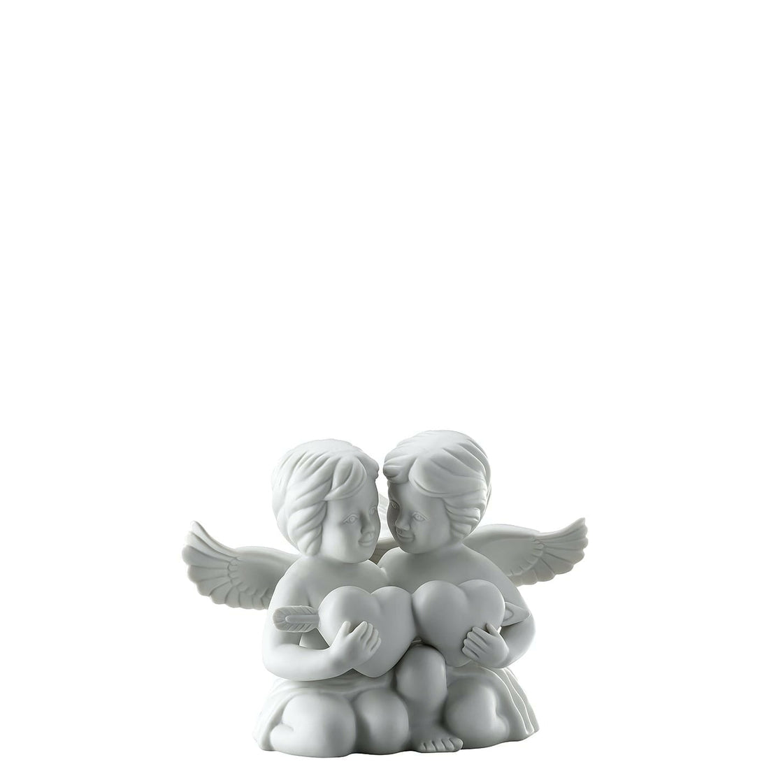 ROSENTHAL - Pair of angels with heart 14.5cm 69056-000102-90526