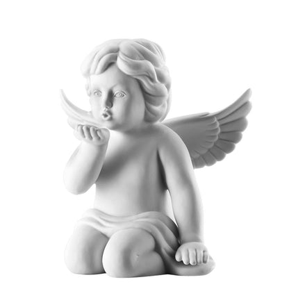 ROSENTHAL - Engel Gross Angel Kissing Hand 14cm 69056-000102-90084