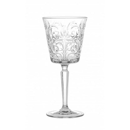 BRANDANI - Royal Set 4 Cristal Glass Goblets 29cl 83168 Glass