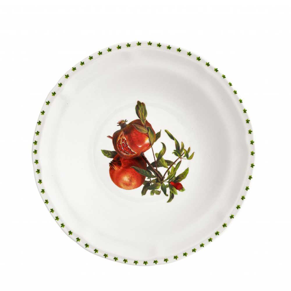 BRANDANI - Table Service Plates 18 Pieces First Fruits Porcelain 52160