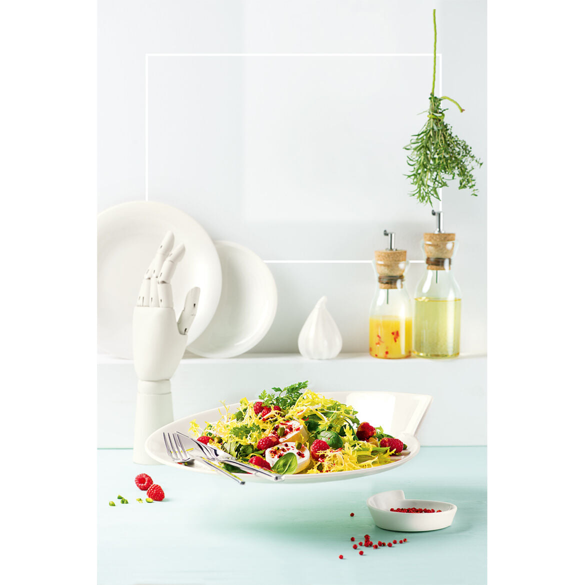 VILLEROY &amp; BOCH NewWave Piatto di Presentazione Portata 30cm Porcellana