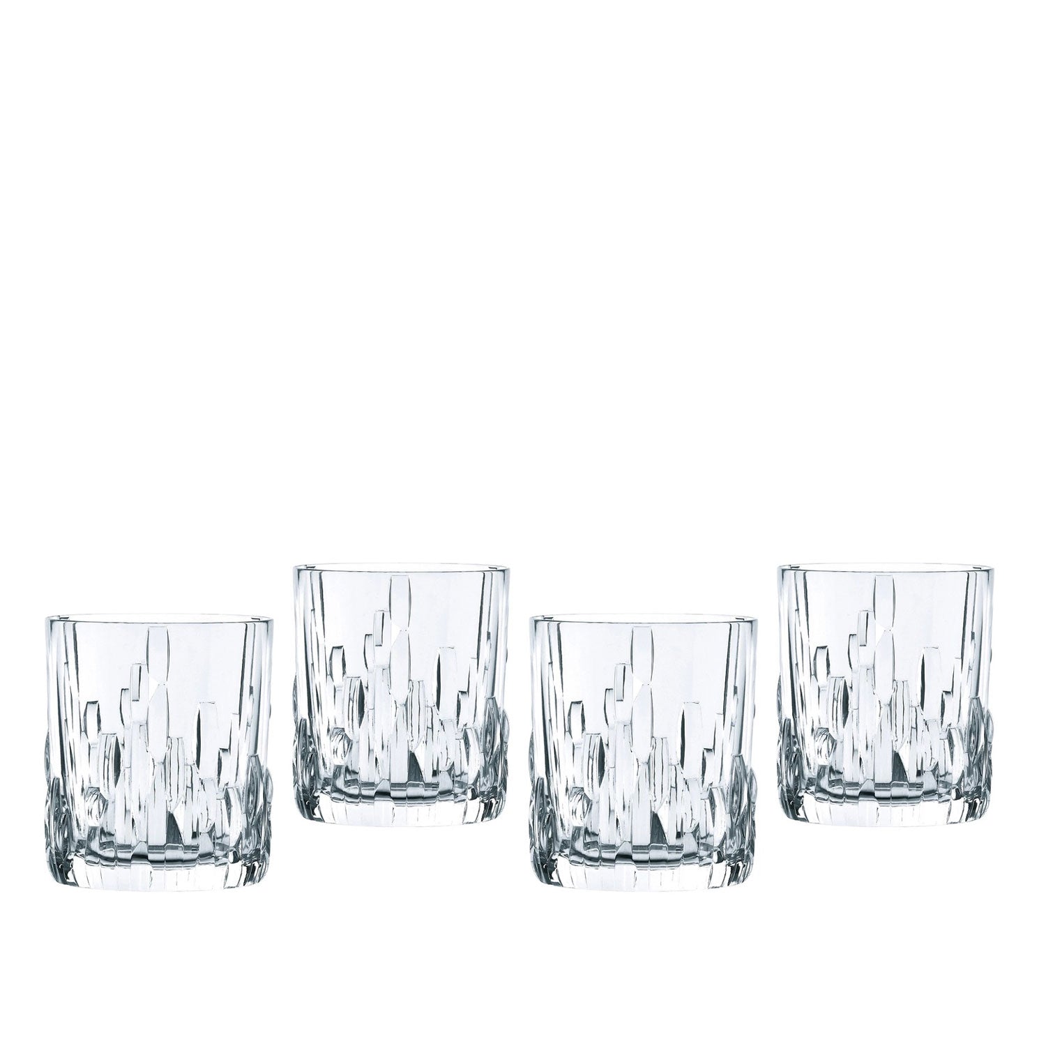 NACHTMANN Shu Fa Bicchiere Tumbler da Whisky Set 4 Pezzi 330ml Cristallo