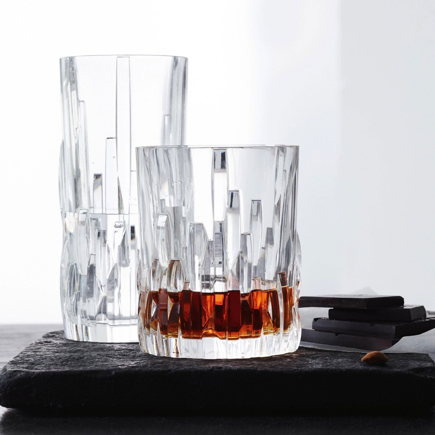 NACHTMANN Shu Fa Bicchiere Tumbler da Whisky Set 4 Pezzi 330ml Cristallo