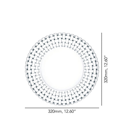 NACHTMANN Bossa Nova Sottopiatto Set 2 Pezzi Piatto 32cm Cristallo