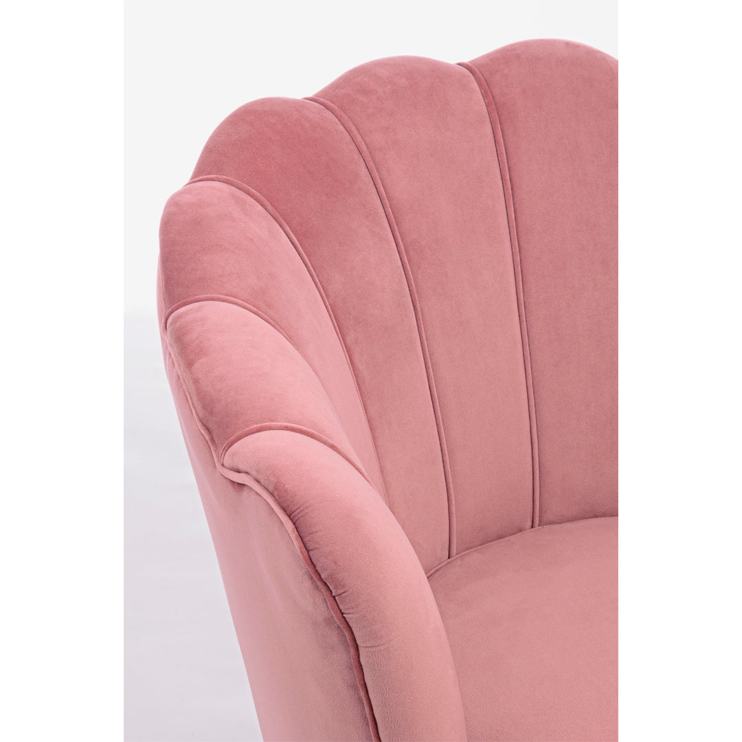 BIZZOTTO - Giliola Salotto Pink Antik Velvet Armchair 0743684