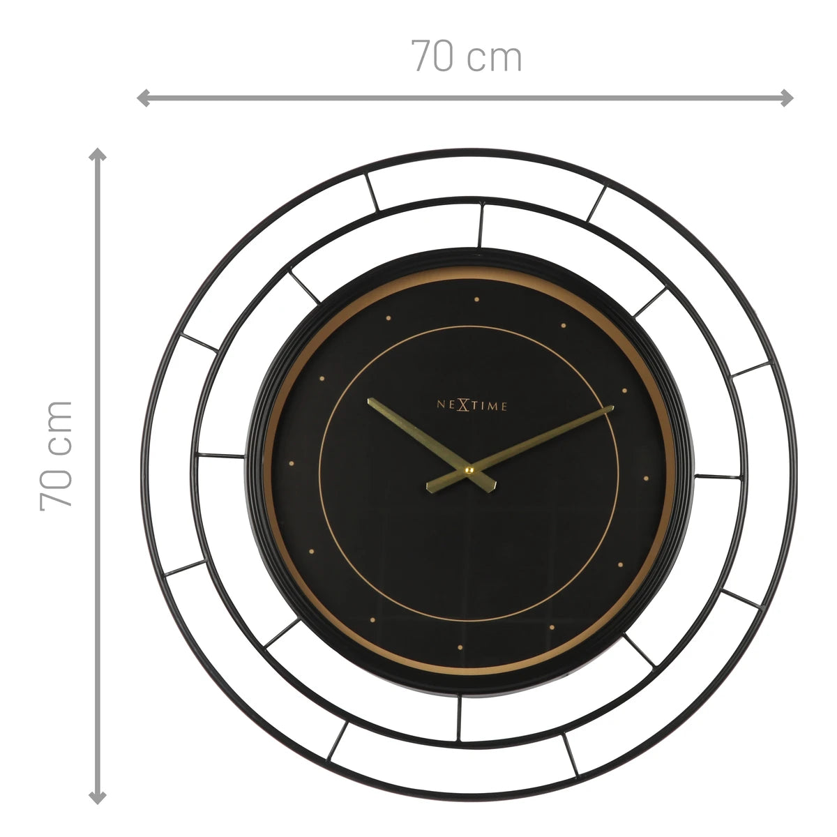 NEXTIME - Fancy Wall Clock 70cm