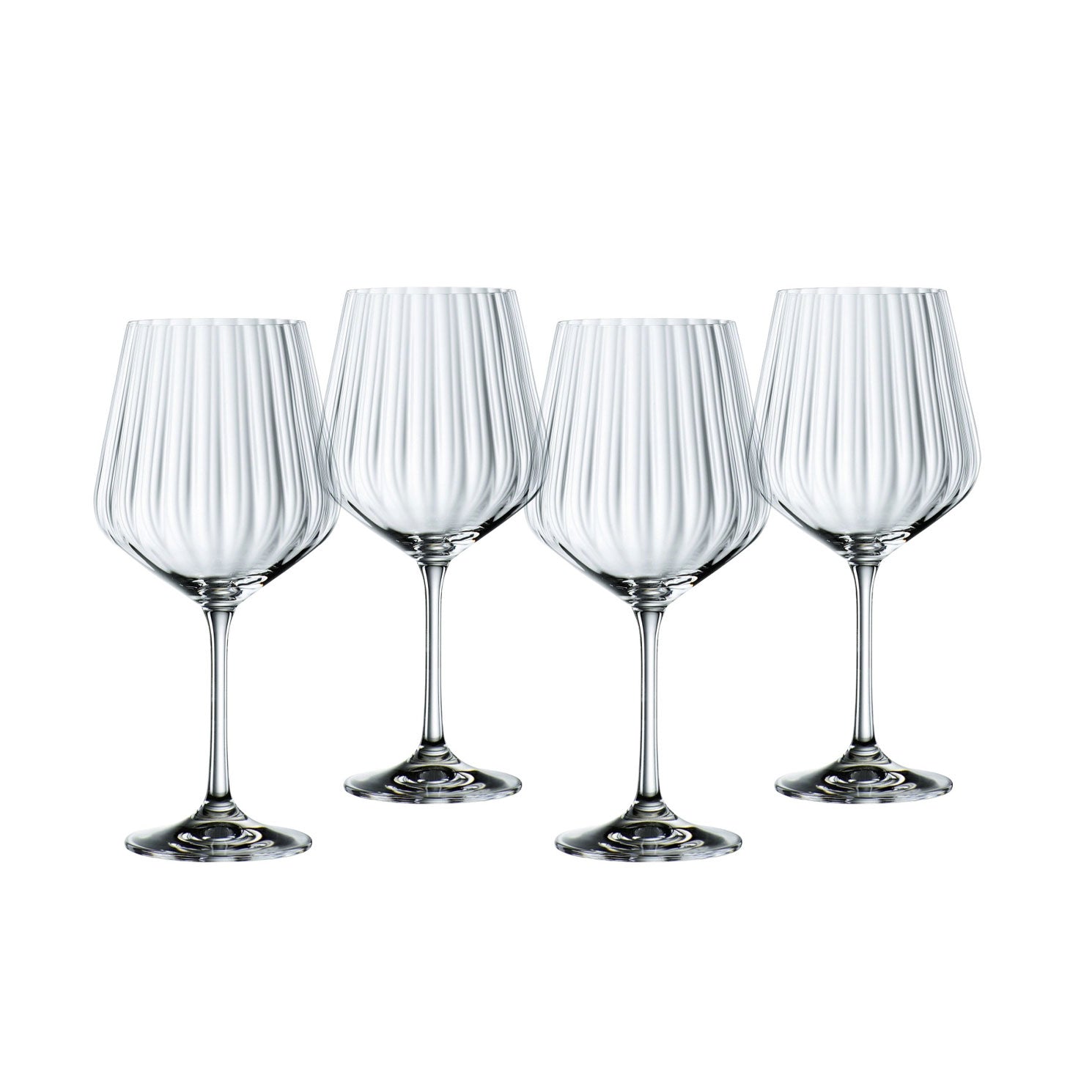 NACHTMANN Set of 4 Crystal Glasses Gin &amp;amp; Tonic Glasses 640ml Crystal