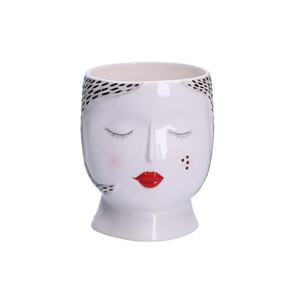 DOMESTIC RITUALS - NoiInDue Lea Cachepot Flower Vase H218500004