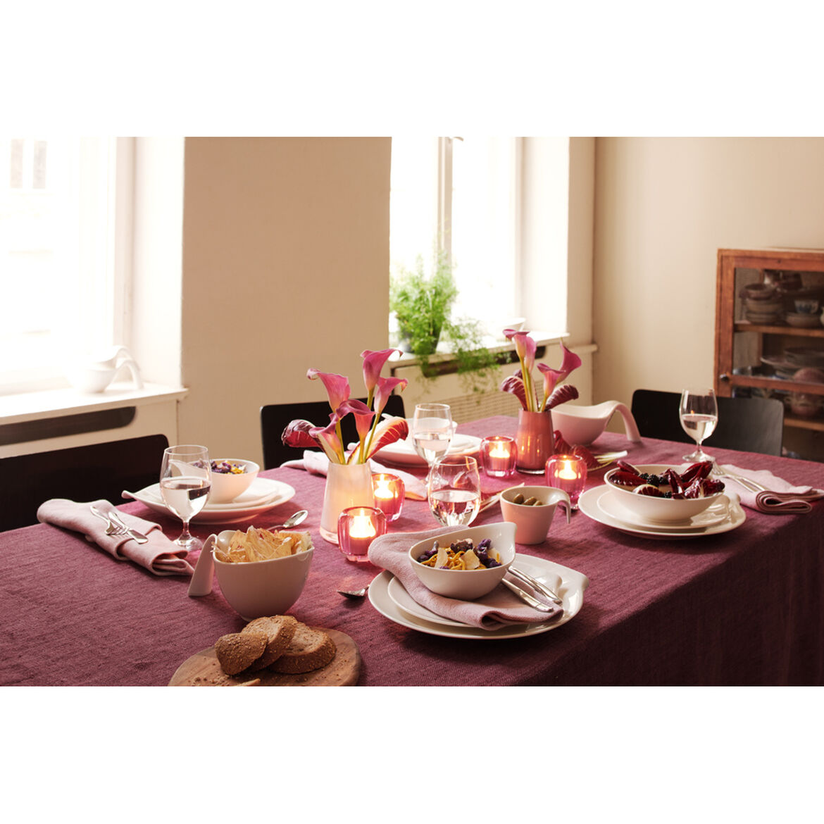 VILLEROY &amp; BOCH - Flow Servizio Tavola 6 Pezzi Piatto Piano 28cm 1034202620