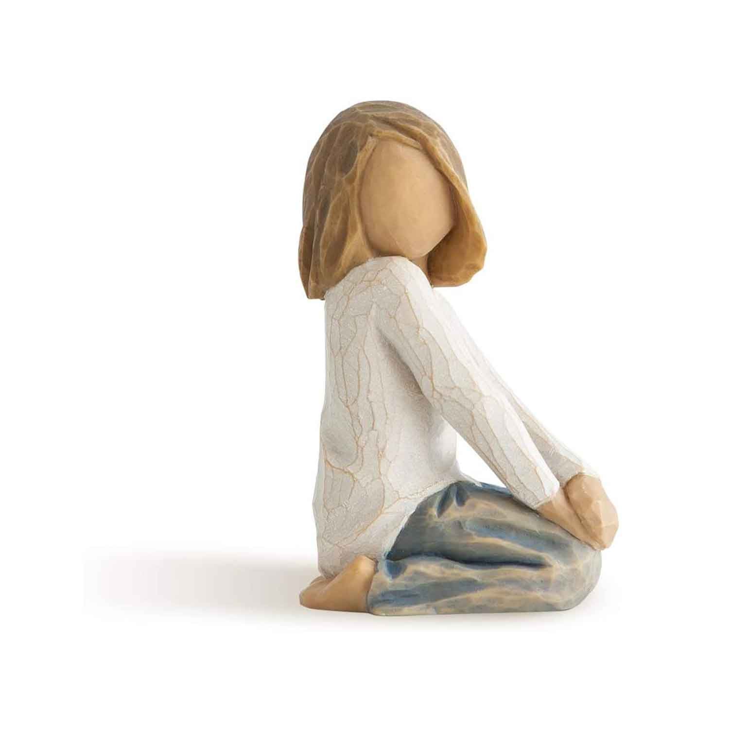 WILLOW TREE - Happy Child Resin Figurine 7.5cm 26223