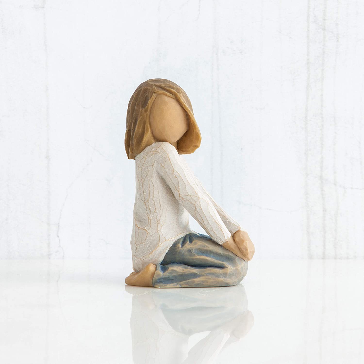 WILLOW TREE - Happy Child Resin Figurine 7.5cm 26223