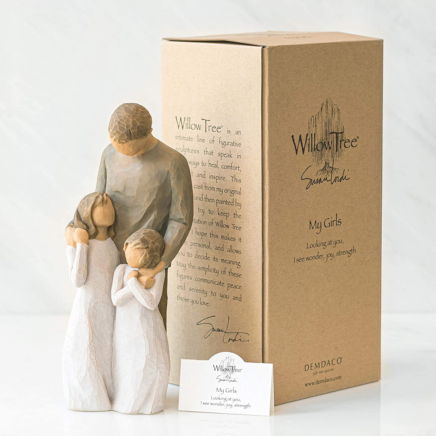 WILLOW TREE Figurina Statuina Le Mie Figlie 20,5cm Resina