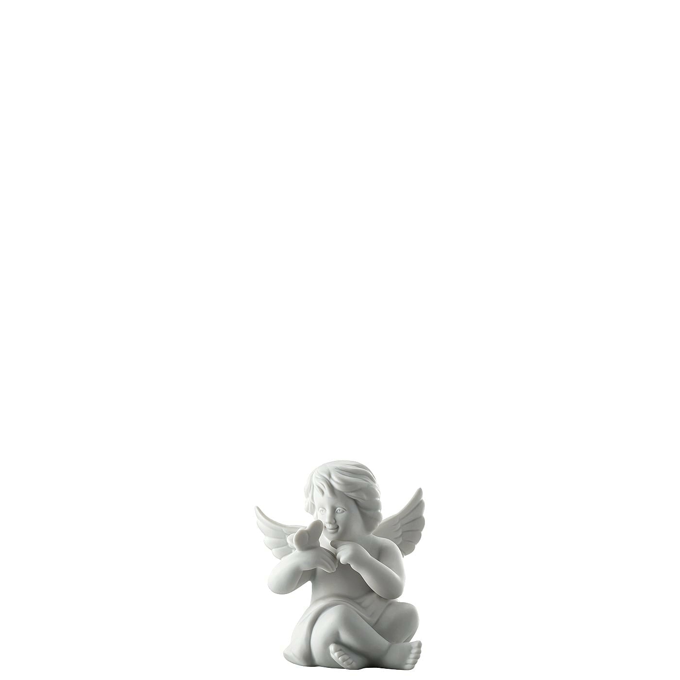 ROSENTHAL - Statuina Figurina Angelo con Farfalla 10,5cm Porcellana