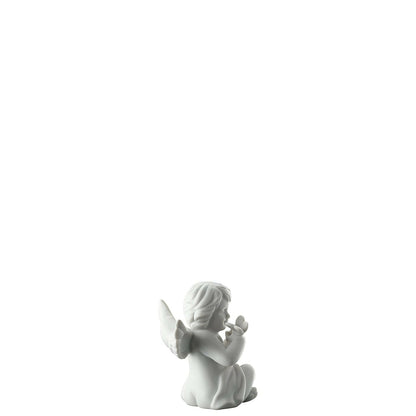 ROSENTHAL - Statuina Figurina Angelo con Farfalla 10,5cm Porcellana