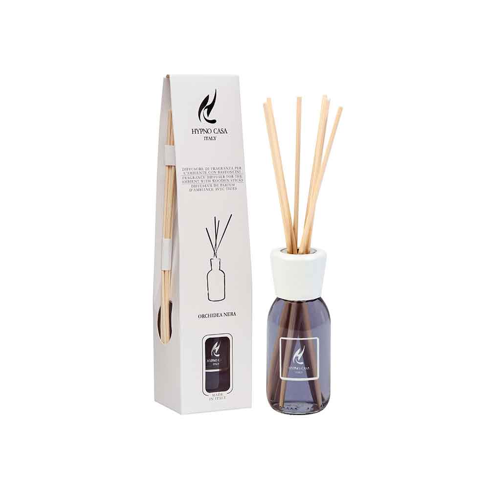 HYPNO CASA - Air Freshener Diffuser with Sticks Black Orchid Eco 100ml