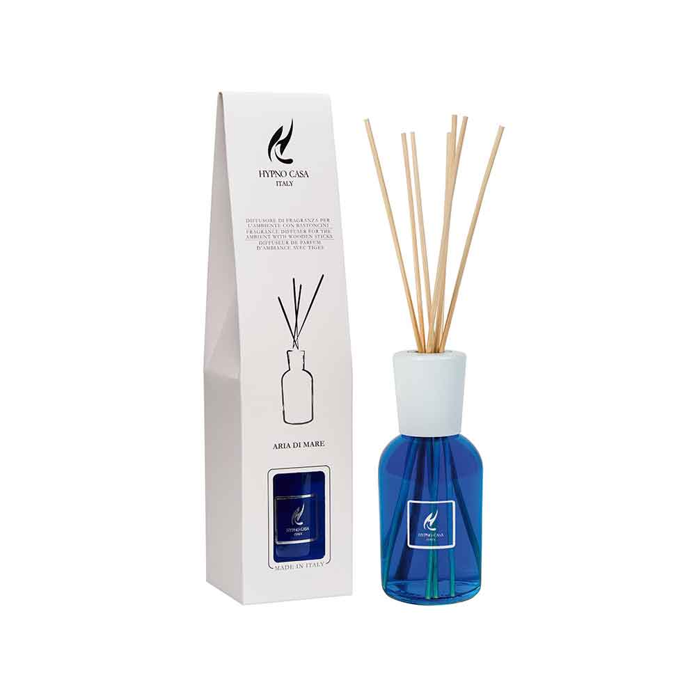 HYPNO CASA - Air Diffuser Air Freshener with Sticks Eco Sea Air 250ml