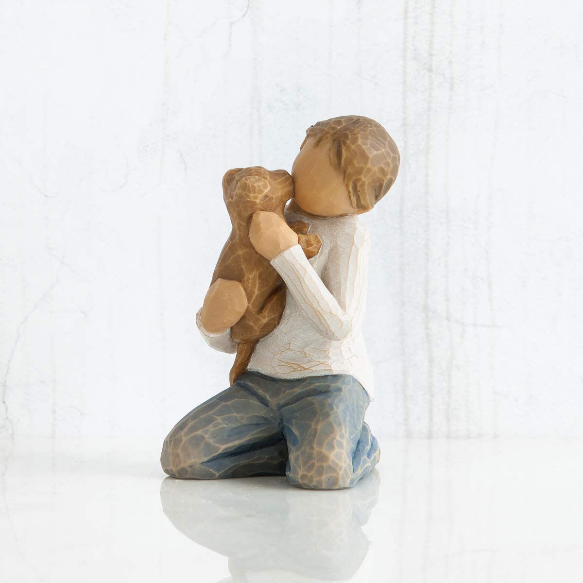 WILLOW TREE Figurina Statuina Ragazzo Design di Susan Lordi 7,5cm Resina