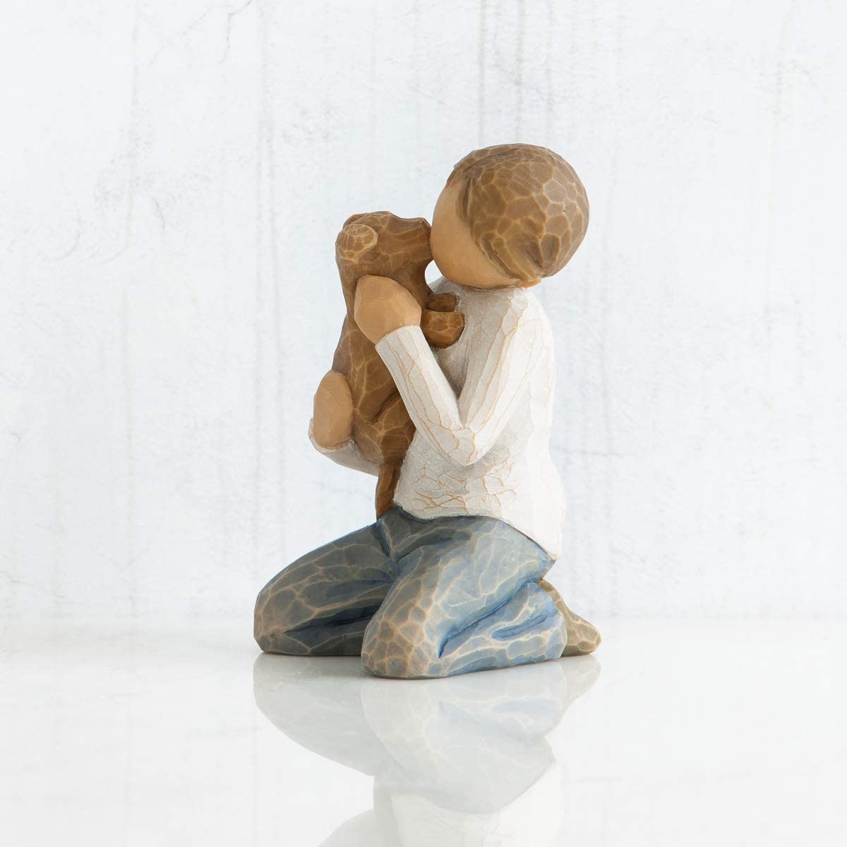 WILLOW TREE Figurina Statuina Ragazzo Design di Susan Lordi 7,5cm Resina