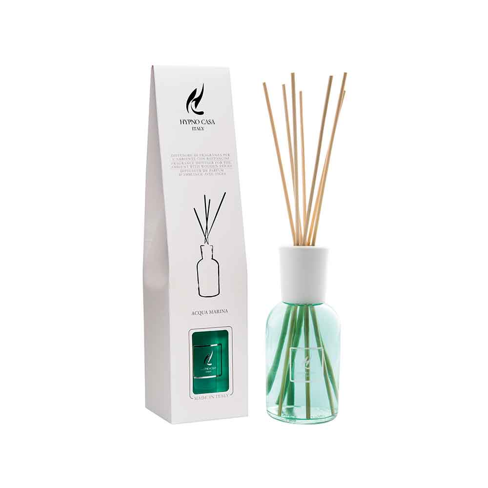 HYPNO CASA - Air Freshener Diffuser with Eco Sea Water Sticks 250ml