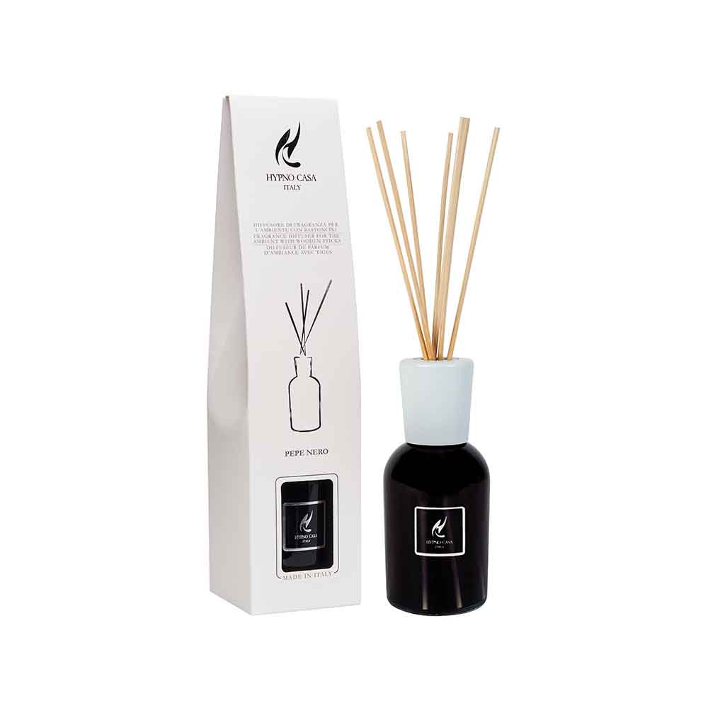 HYPNO CASA - Diffuser Air Freshener with Eco Black Pepper Sticks 250ml