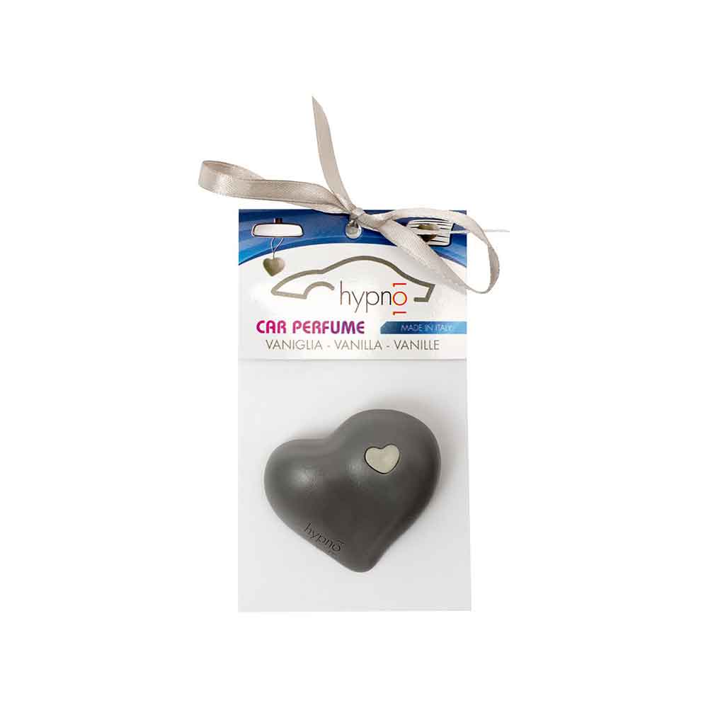 HYPNO CASA - Car Air Freshener Vanilla Gray Heart