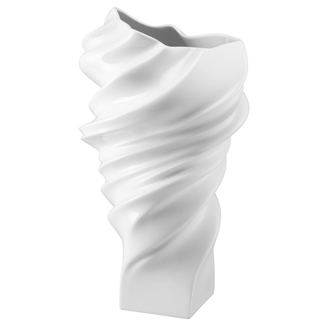 ROSENTHAL Squall Flower Vase 32cm White Porcelain