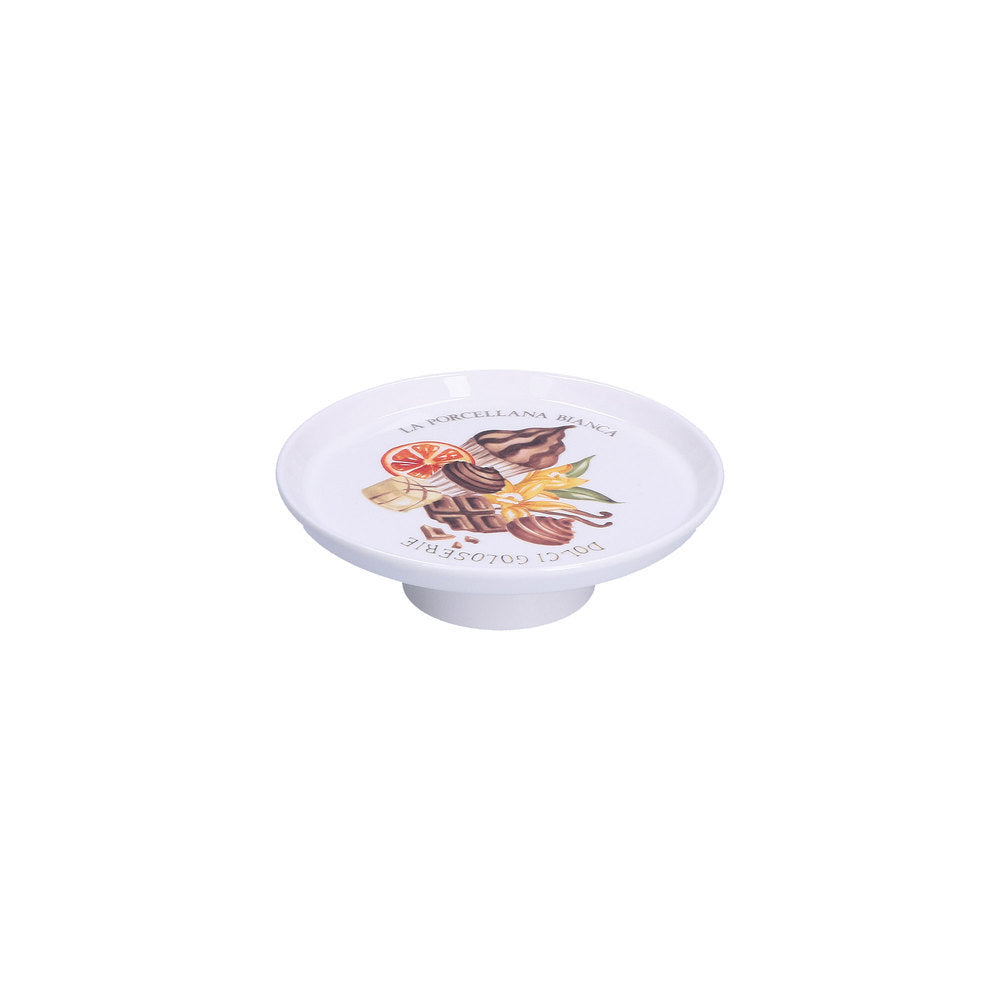 LA PORCELLANA BIANCA Goloserie Cake stand 16cm Gift Box