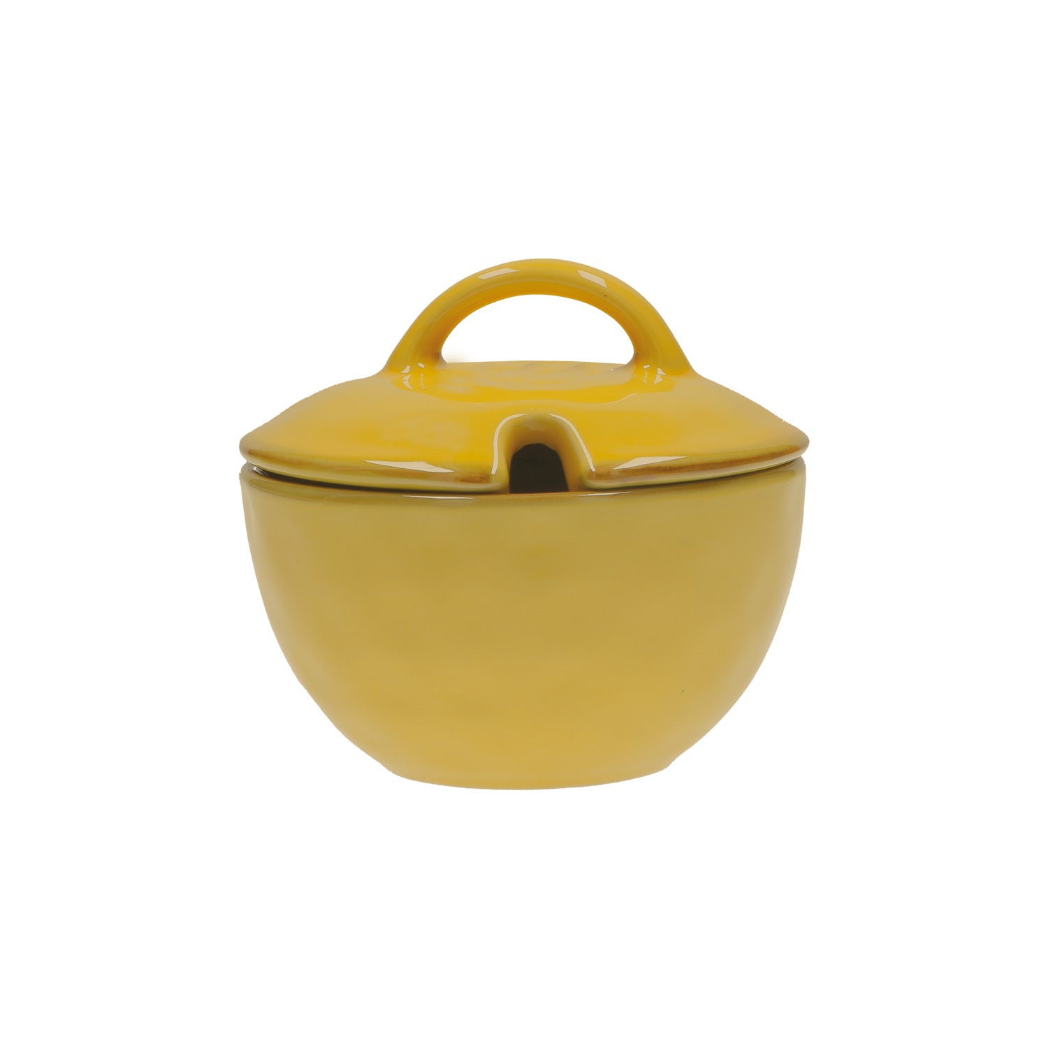 ROSE &amp;amp; TULIPS Concerto Sugar Bowl Ocher Stoneware R134300013