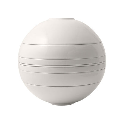 VILLEROY &amp; BOCH Iconic La Boule Servizio Tavola Piatti Porcellana Bianco