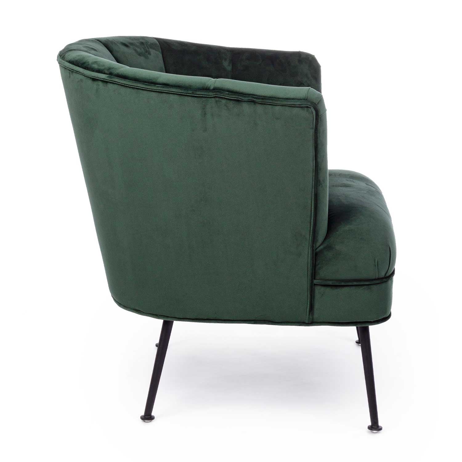 BIZZOTTO - Odilon Green Velvet Armchair Living Room 0748146