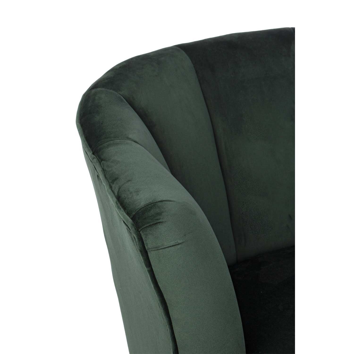 BIZZOTTO - Odilon Green Velvet Armchair Living Room 0748146