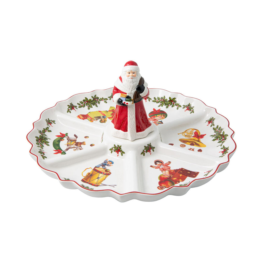 VILLEROY &amp; BOCH Toys Fantasy Cabaret Nostalgia Piatto Portata 38cm Natale