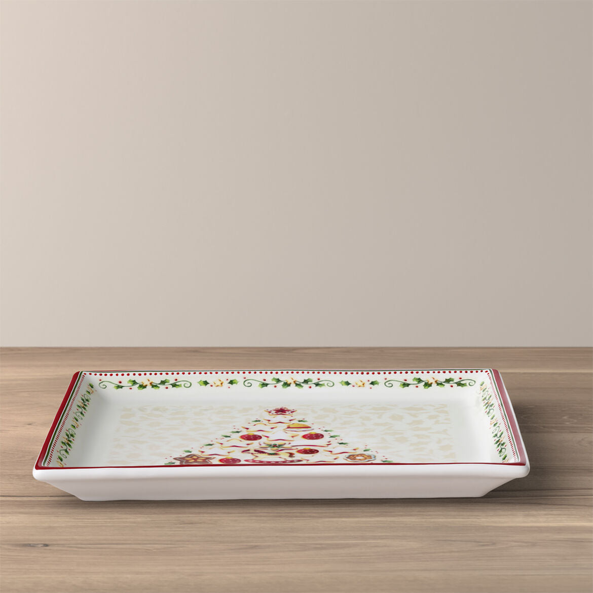 VILLEROY &amp;amp; BOCH Winter Bakery Delight Pastry Plate 27x22.5cm Christmas Table