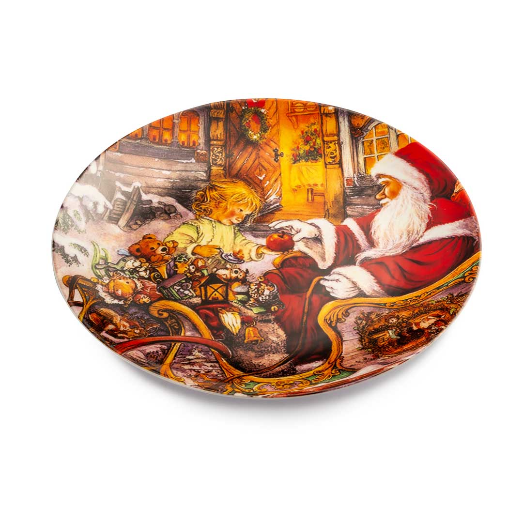 LAMART - Panettone plate 36cm - Christmas