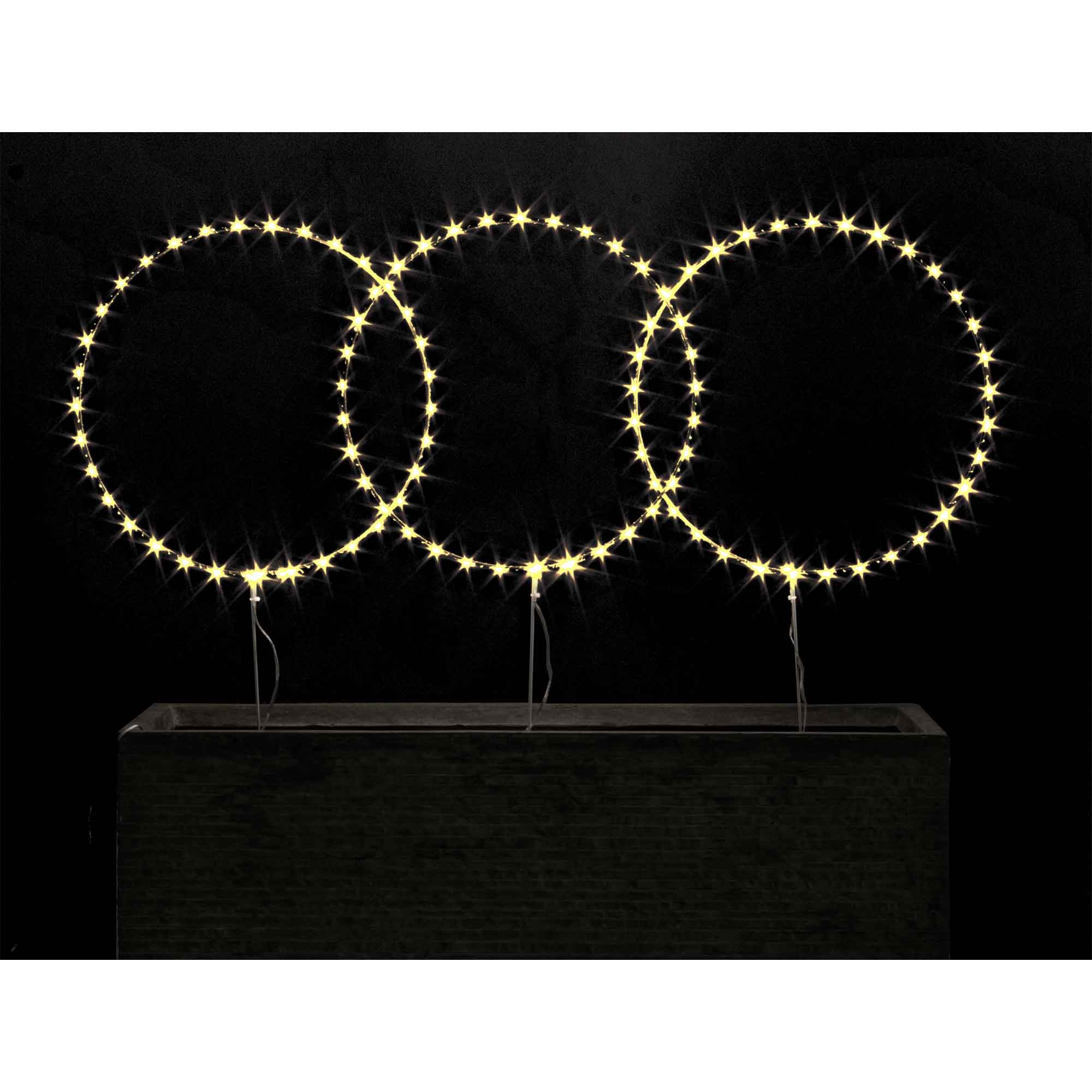 BIZZOTTO - Decorazione Luminosa Luminarie Luci di Natale 105 Microled