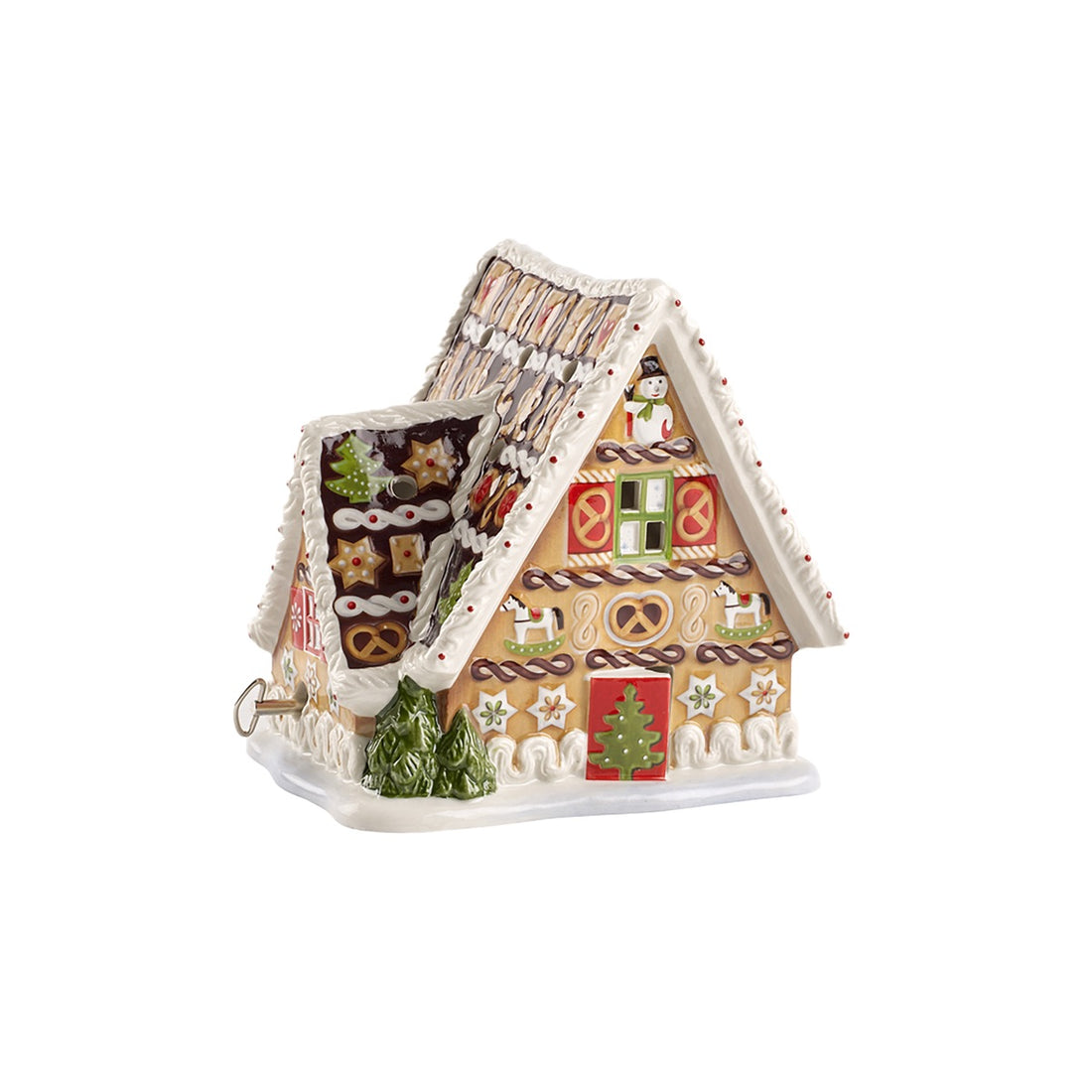 VILLEROY &amp;amp; BOCH Christmas Toys Gingerbread House Music Box Christmas Decoration