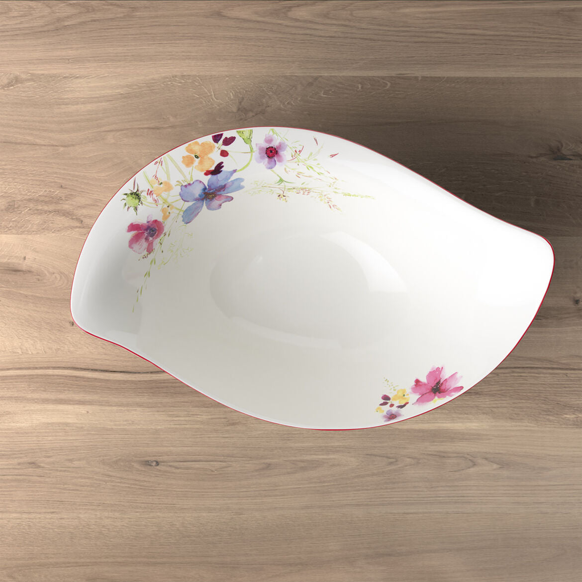 VILLEROY &amp; BOCH Mariefleur Serve &amp; Salad Insalatiera Coppa Ciotola 45x31cm Porcellana