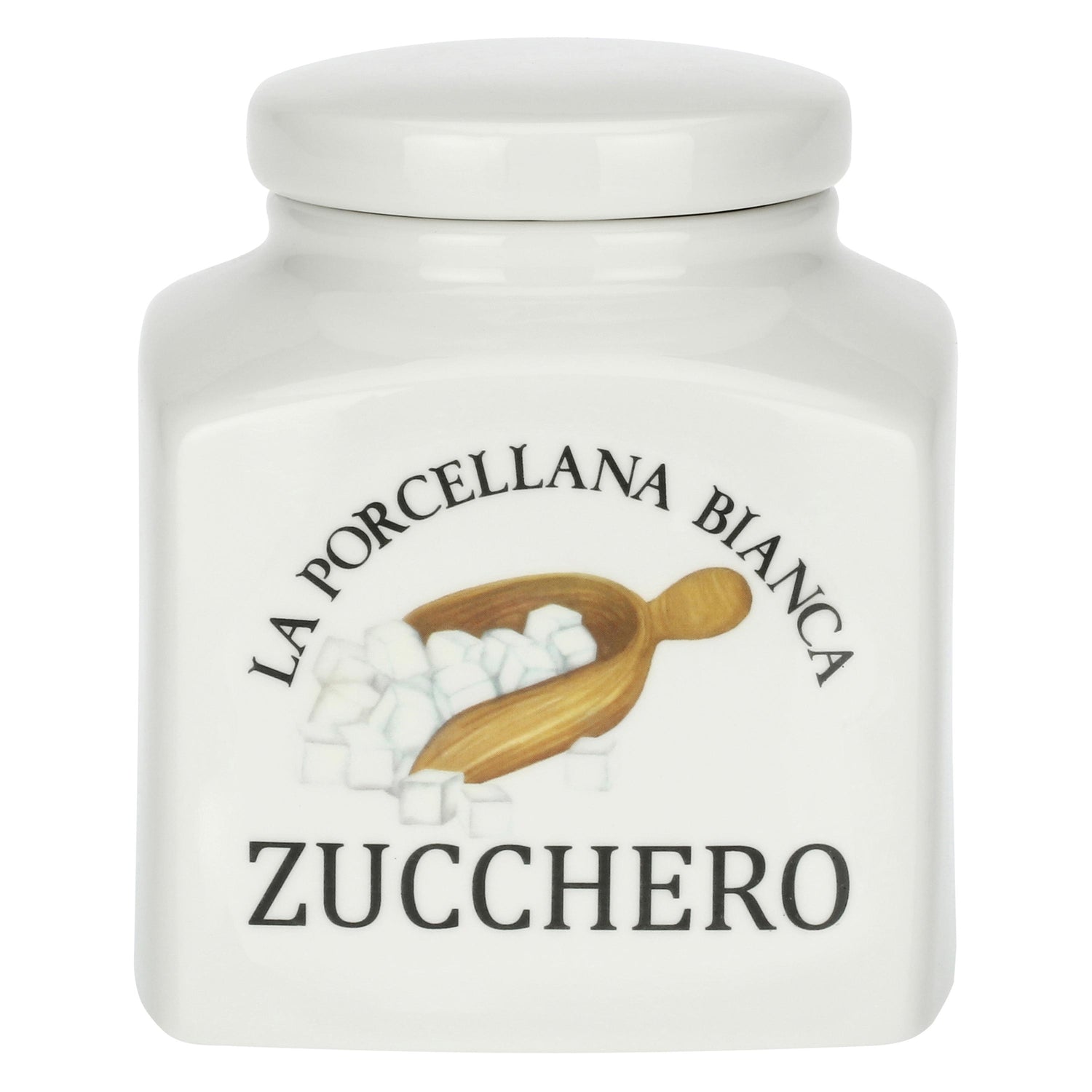 LA PORCELAINA BIANCA - Preserve Deco Sugar Jar 1.1L