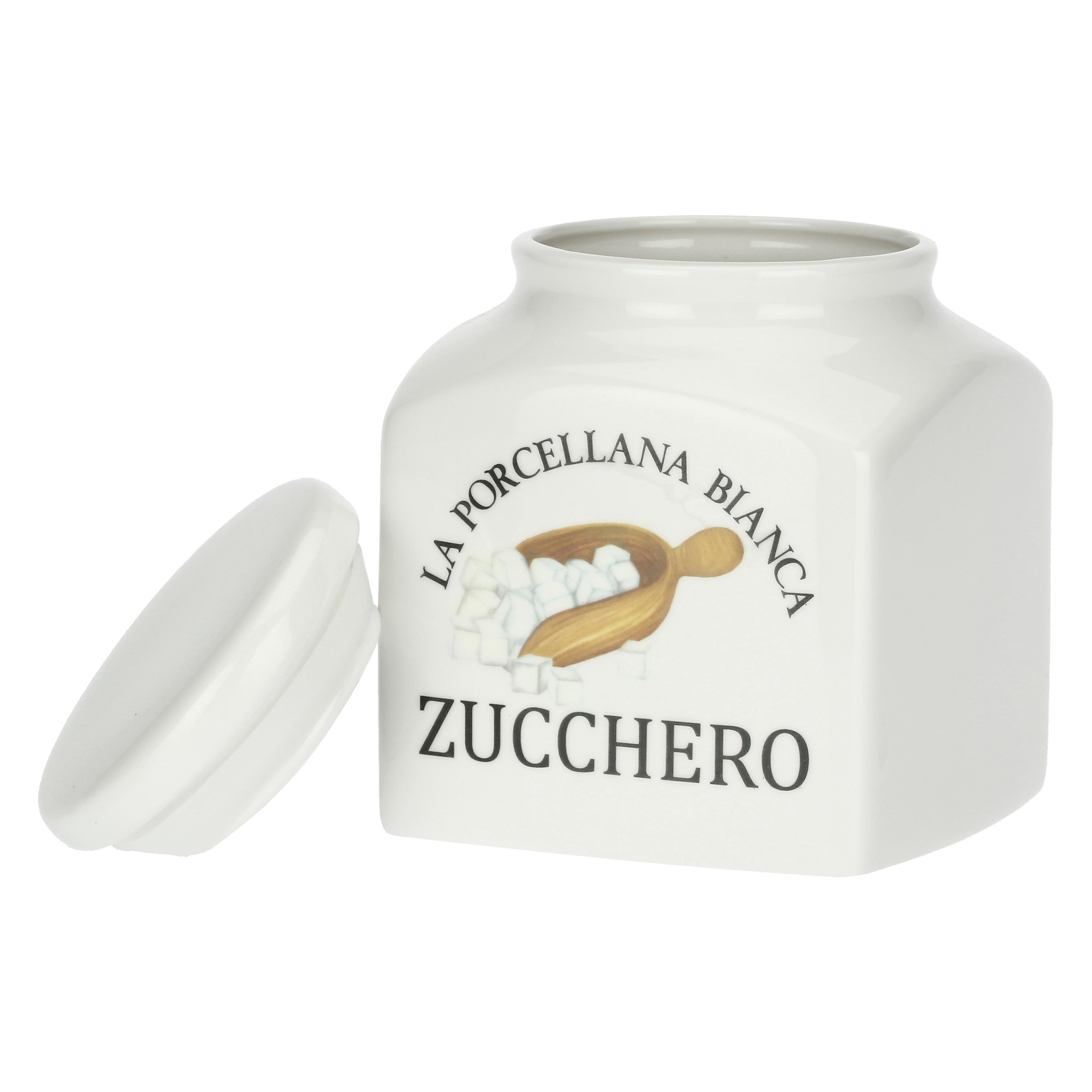 LA PORCELAINA BIANCA - Preserve Deco Sugar Jar 1.1L