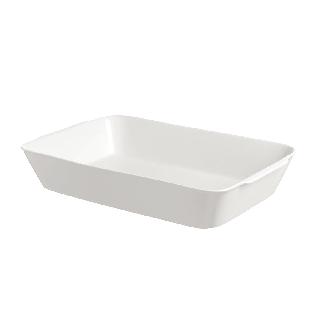 LA PORCELAINA BIANCA - Anghiari Rounded Rectangular Baking Tray 35x22cm